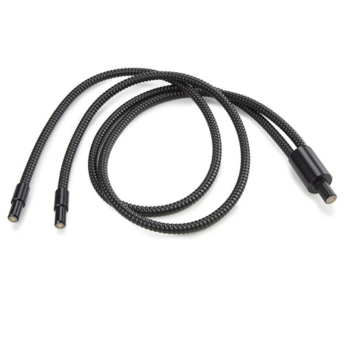 Euromex conducteur de lumière flexible deux bras, 100cm Ø 4 mm - LE.5235