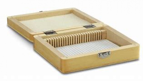 Euromex coffret en bois pour 25 préparations ( 76x26mm ), PB.5180