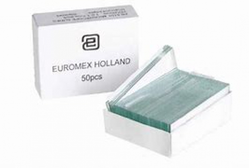 Euromex lames porte-objets 76x26mm, bord polis, 50 pcs, PB.5155