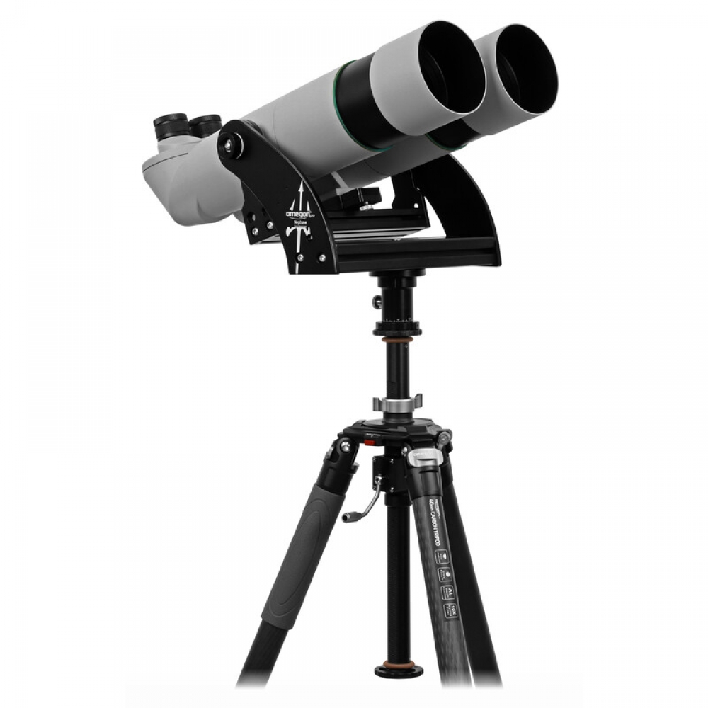 Omegon Verrekijkers Fernglas Brightsky 22x70 45°, Incl. vorkbevestiging Neptune met middenkolom en statief - 211069494