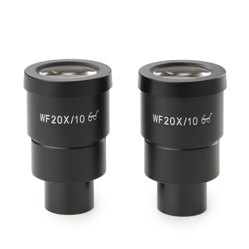 Euromex Paire d'oculaires grand champ HWF20x/10 mm StereoBlue - 1201-SB.6020