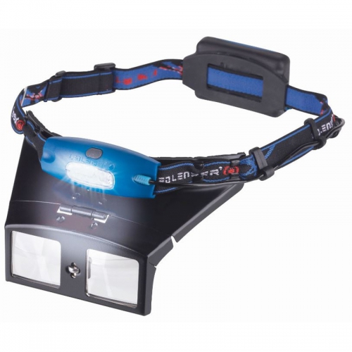Loupe Schweizer Porte lentille avec éclairage LED, sans lentille - 141023352