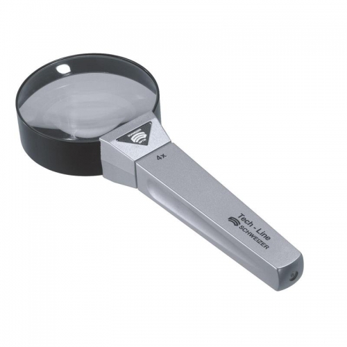 Schweizer Loupe à main Tech-Line 4x - 140123341