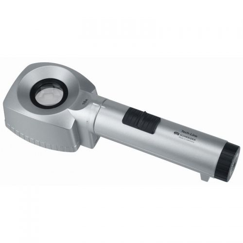 Schweizer Loupe de table Tech-Line 10x, éclairée - 140423291